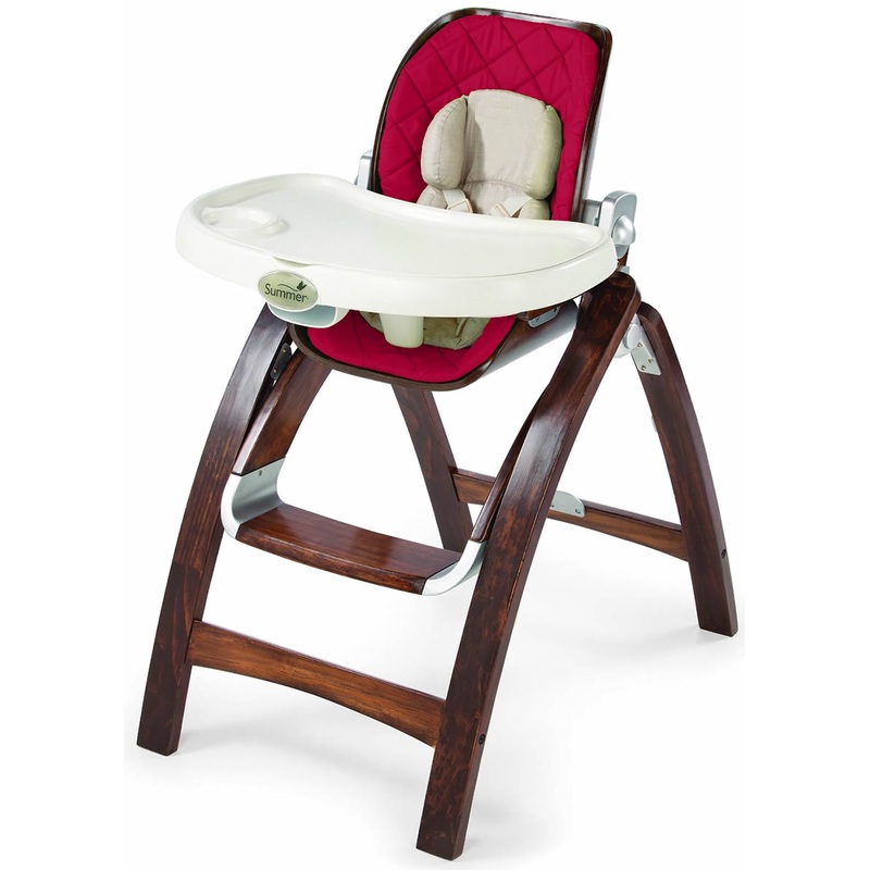 Summer Infant Bentwood High Chair - Cranberry