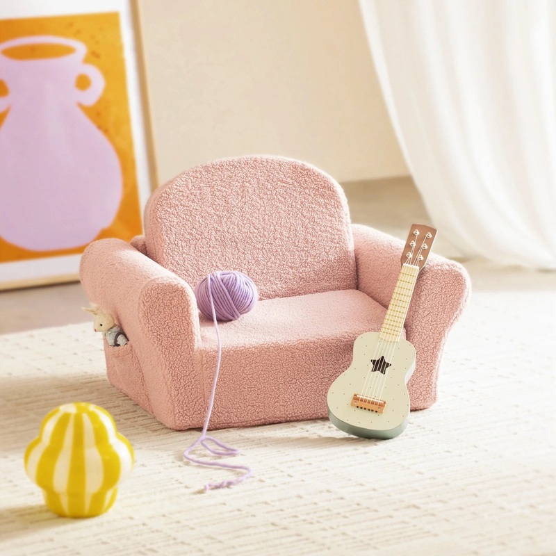 Tiny Land Afternoon Couch Pink Kids Chair