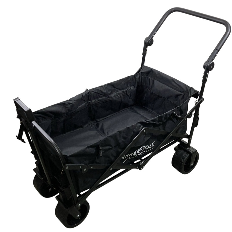 Wonderfold S3 Outdoor Utility Wagon, Black