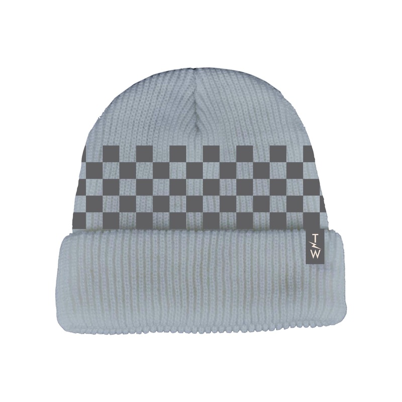 Check It Beanie - Black/Ocean