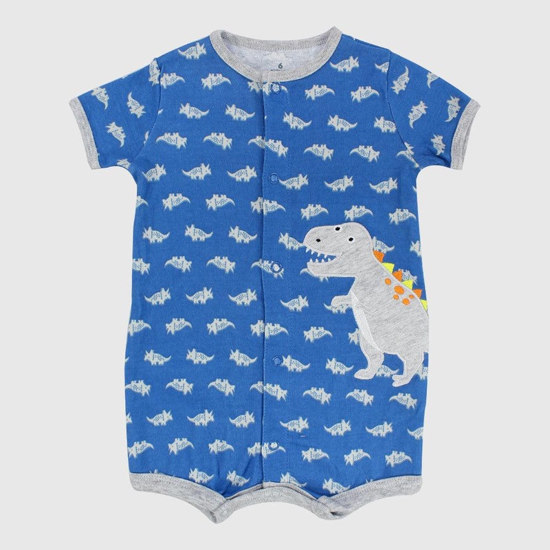 Mini Dinos Short-Sleeved Romper