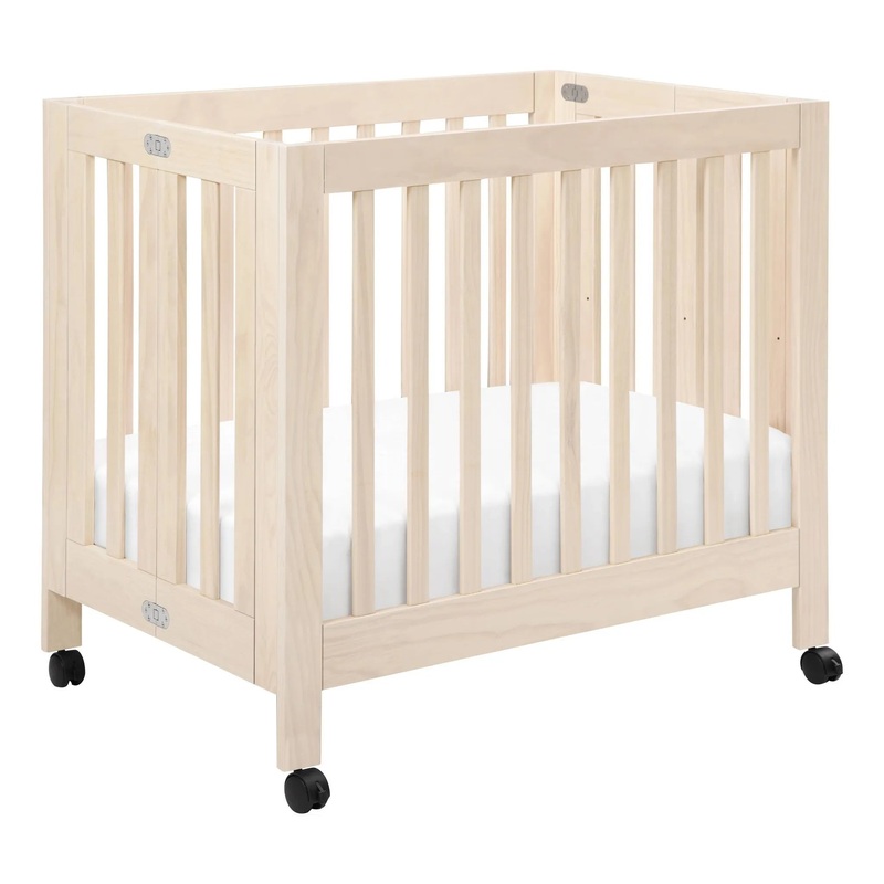 Origami Portable Mini Crib - Washed Natural