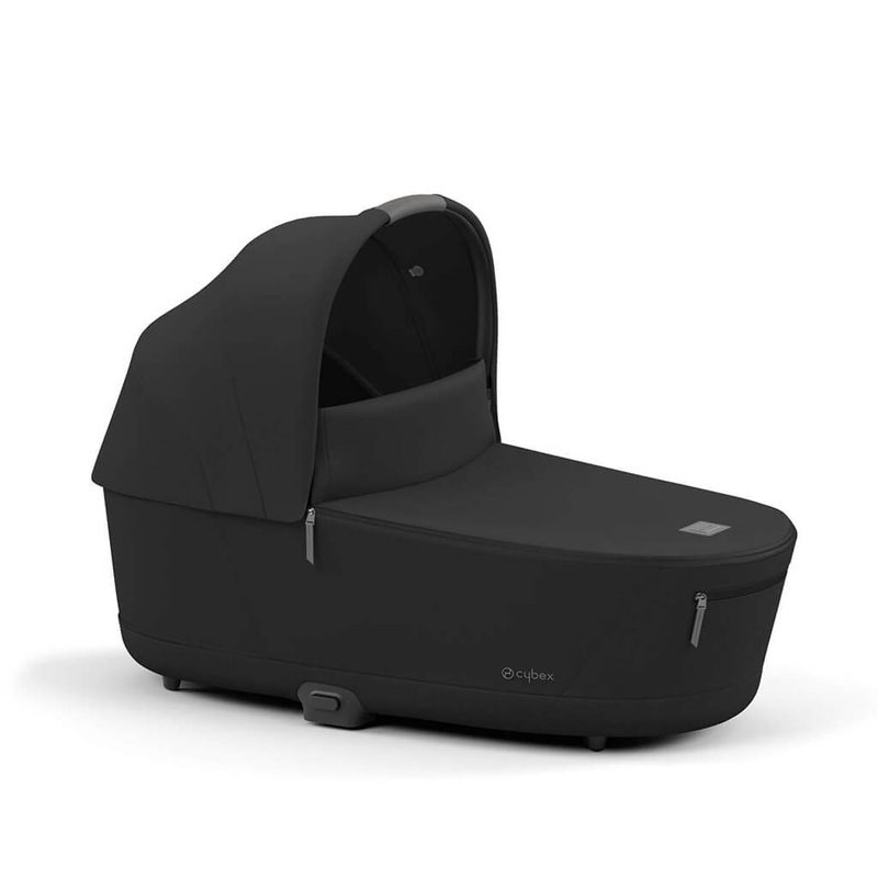 Priam 4/e-Priam 2 Lux Carry Cot - Sepia Black