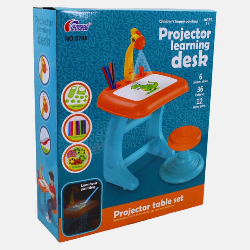 Projector Learning Table Set with Educational Music & Lights
