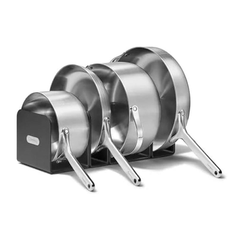Stainless Steel 12 Piece Cookware Set - Stainless Steel