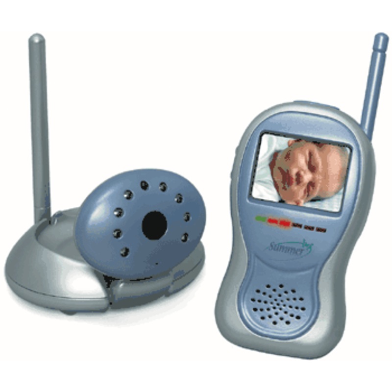 Summer Infant Day & Night Handheld Color Video Monitor with Night Vision in Blue