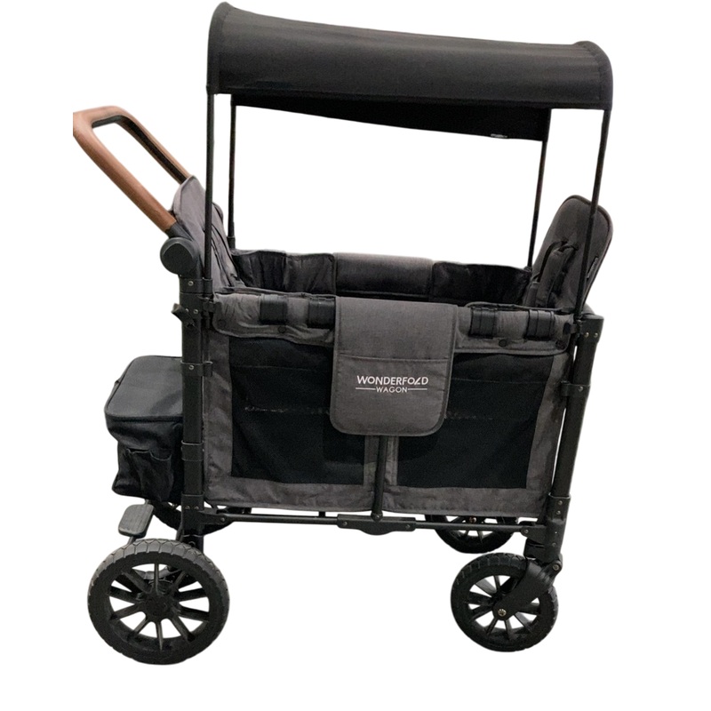 Wonderfold W2 Elite Multifunctional Stroller Wagon, 2023, Charcoal Gray