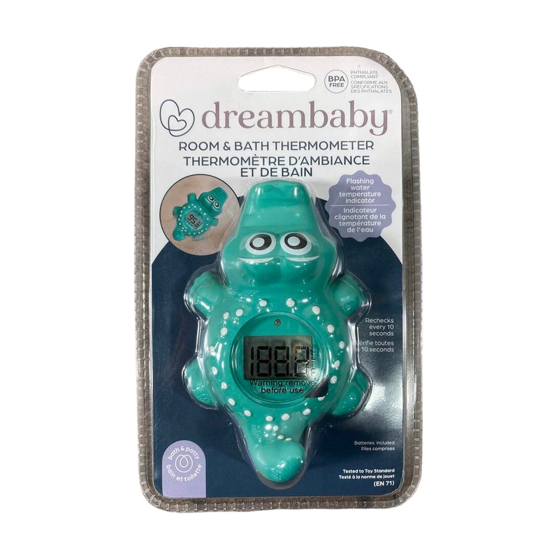 Dreambaby Room And Bath Thermometer, Crocodile