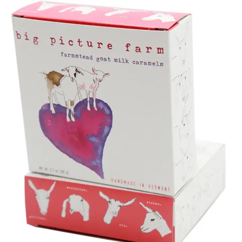 Heart Goat Milk Caramel Box (Valentine's Day)