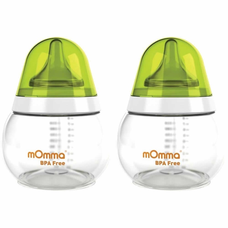 Lansinoh mOmma 8.4 Oz Feeding Bottles - 2 Pack