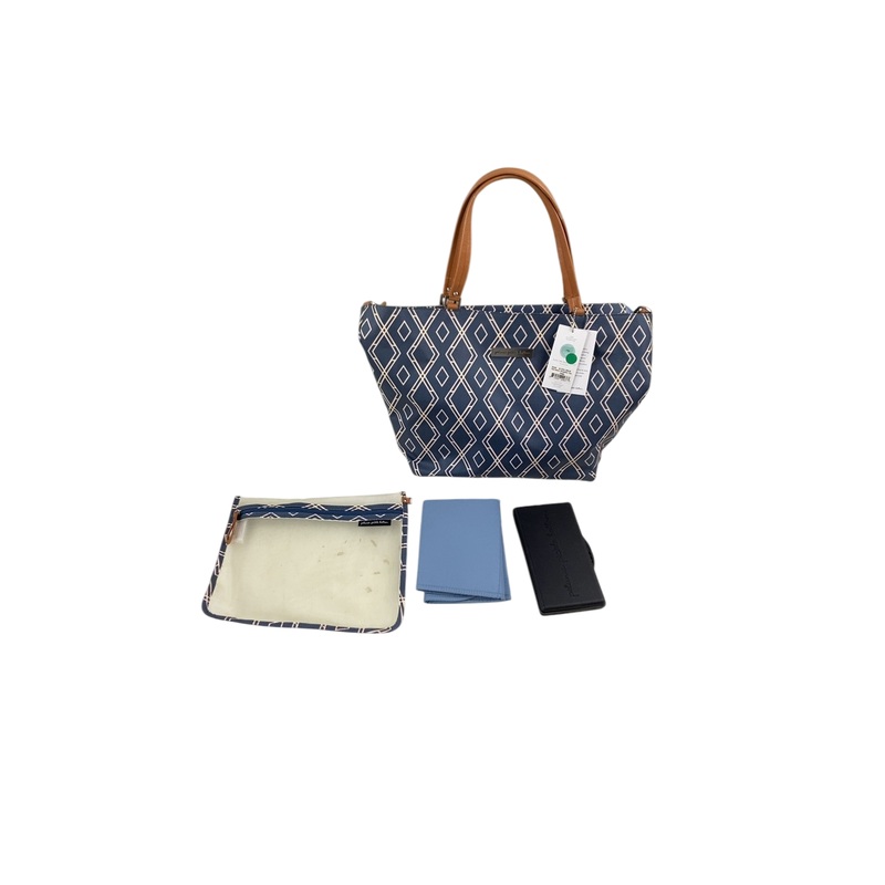 Petunia Pickle Bottom Downtown Tote, Indigo Blue