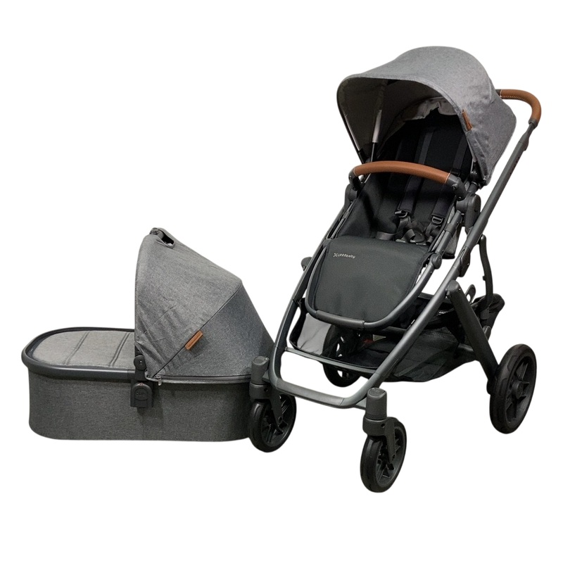 UPPAbaby VISTA V2 Stroller, 2023, Greyson (Charcoal Melange)