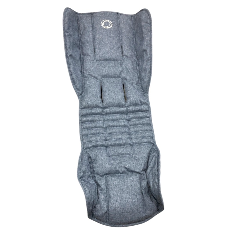 Bugaboo Bee 5 Seat Fabric, Blue Melange