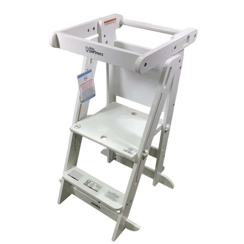 Little Partners Learn N Fold Learning Tower, Soft White