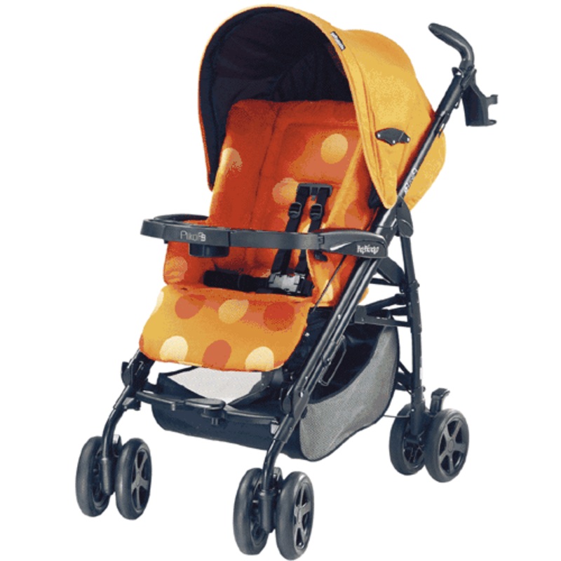 Peg Perego P3 Stroller 2007 Revi Orange