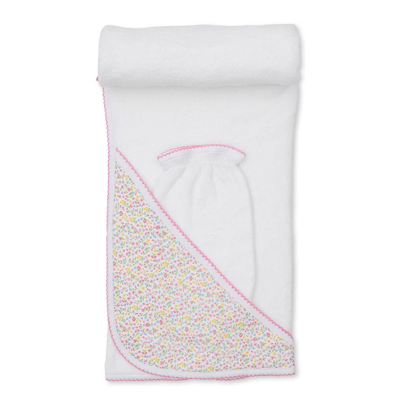 Towel - Garden Trellis Pink