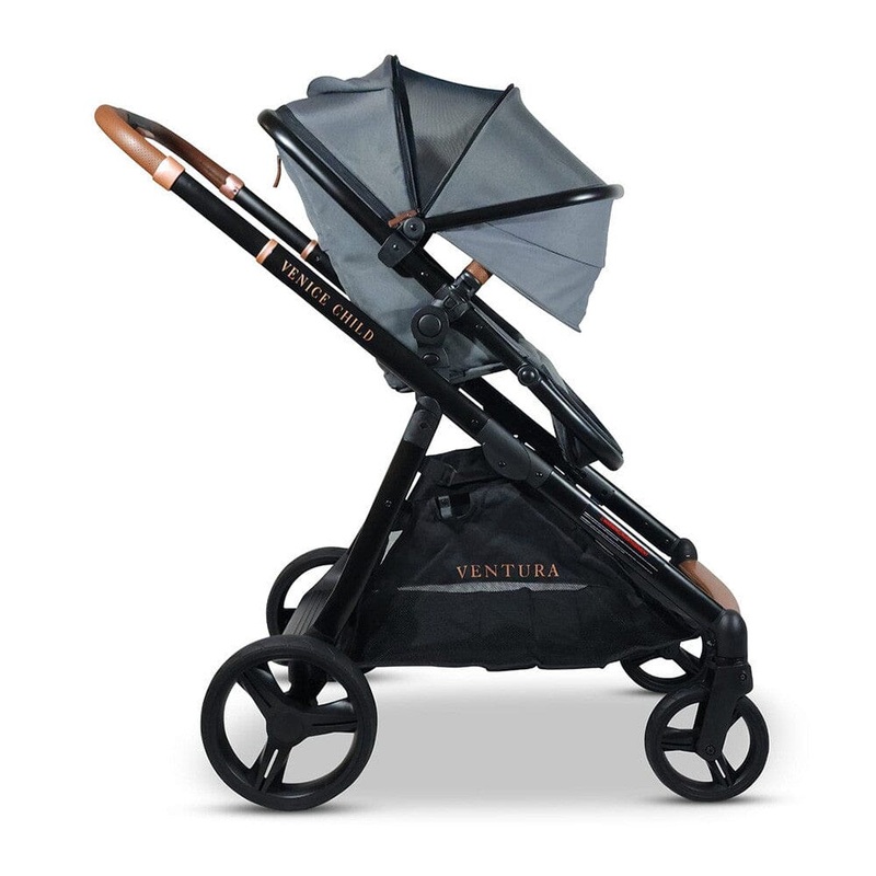 Venice Child Ventura Single to Double Sit-And-Stand Tandem Stroller