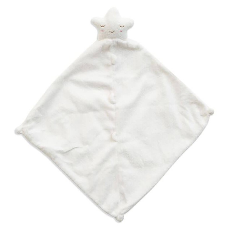 Angel Dear Security Blankie Blanket Star White