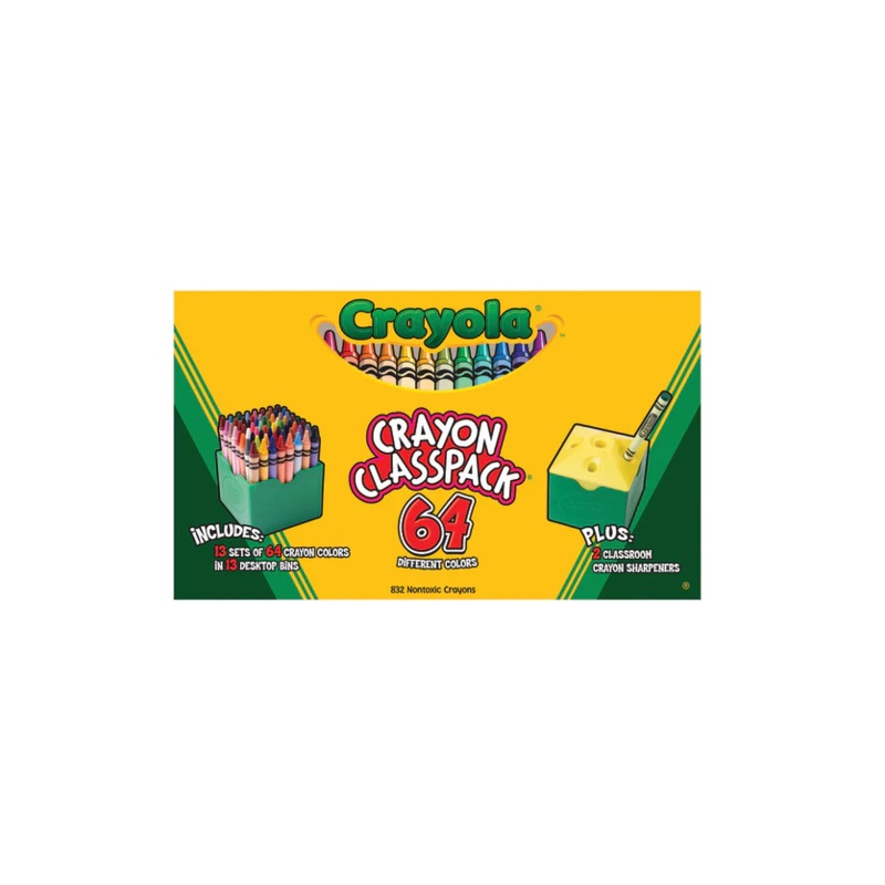 Crayola Crayon 64-color Classpack