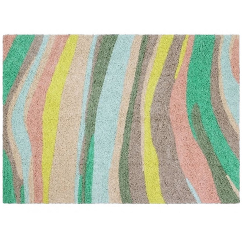 Lorena Canals Rug - Happy Hills (4'7" x 6'7")