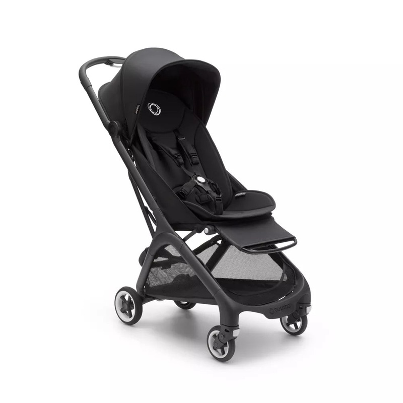 Butterfly 1 Second Fold Ultra Compact Stroller - Midnight Black