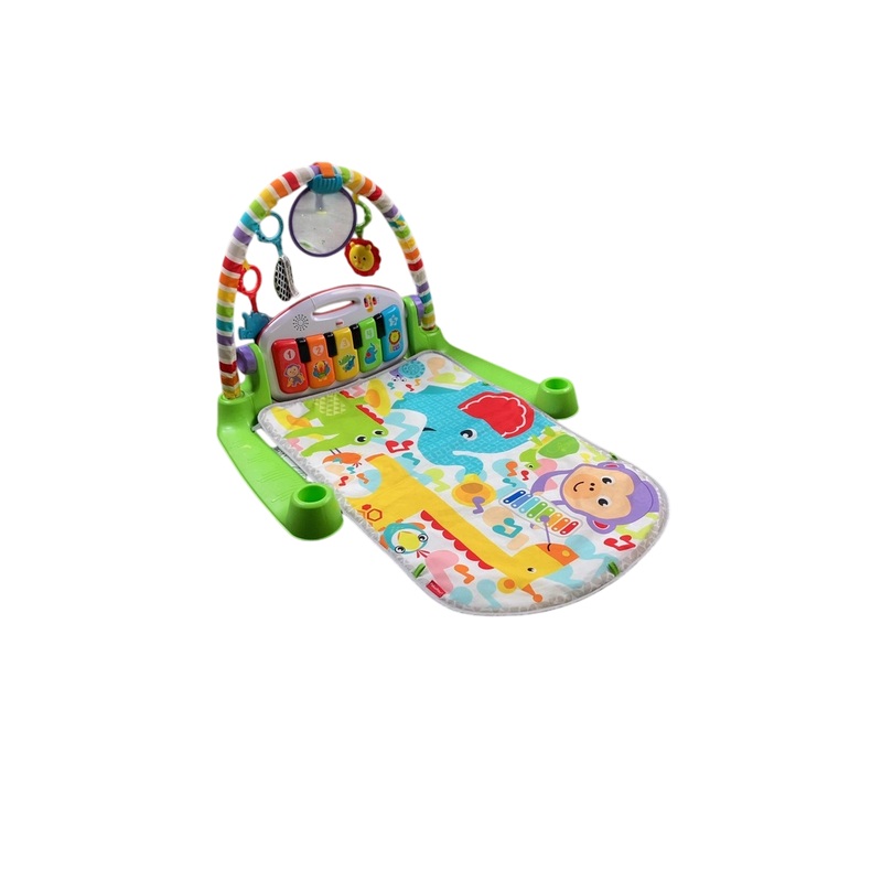 Fisher Price Deluxe Kick & Play Piano Gym, Green