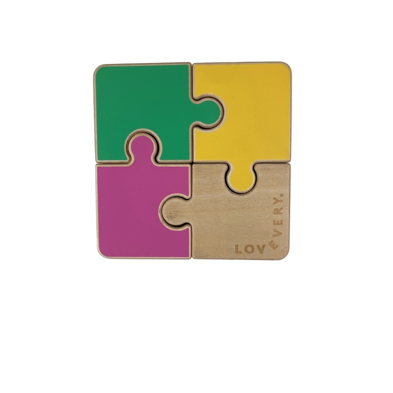 Lovevery 4 Piece Chunky Puzzle