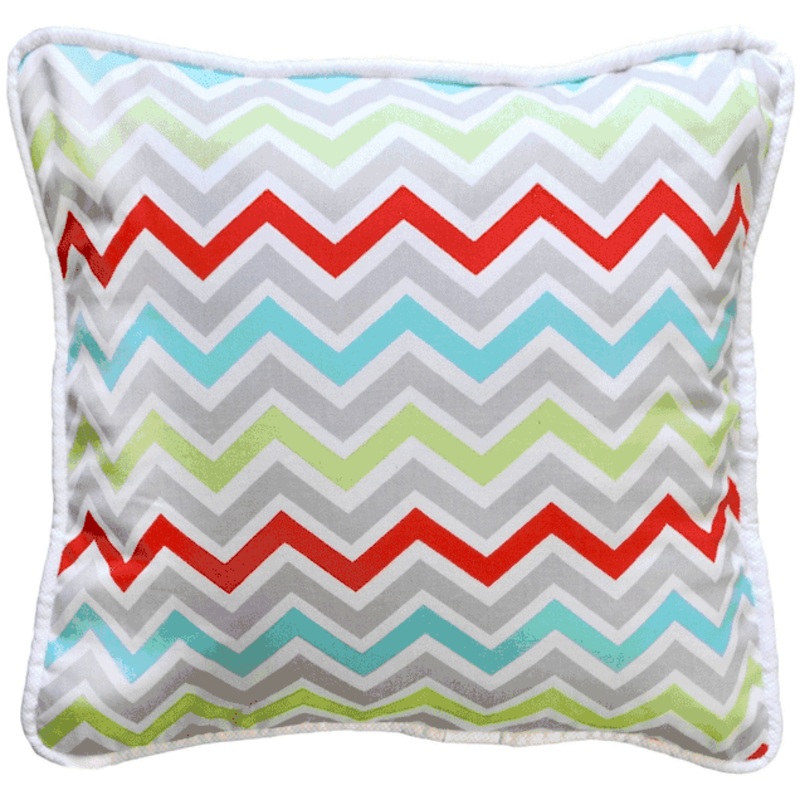 New Arrivals Jellybean Parade Throw Pillow - 16 x 16