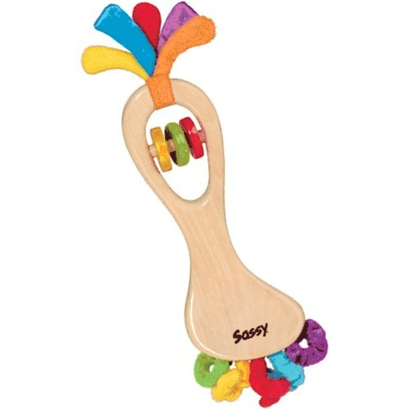Sassy Earth Brights Wooden Simply Natural Toy