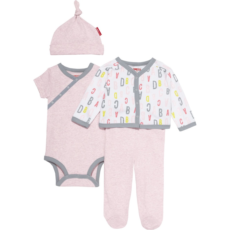 Skip Hop ABC-123 Welcome Home 4-Piece Set - Pink (Newborn)