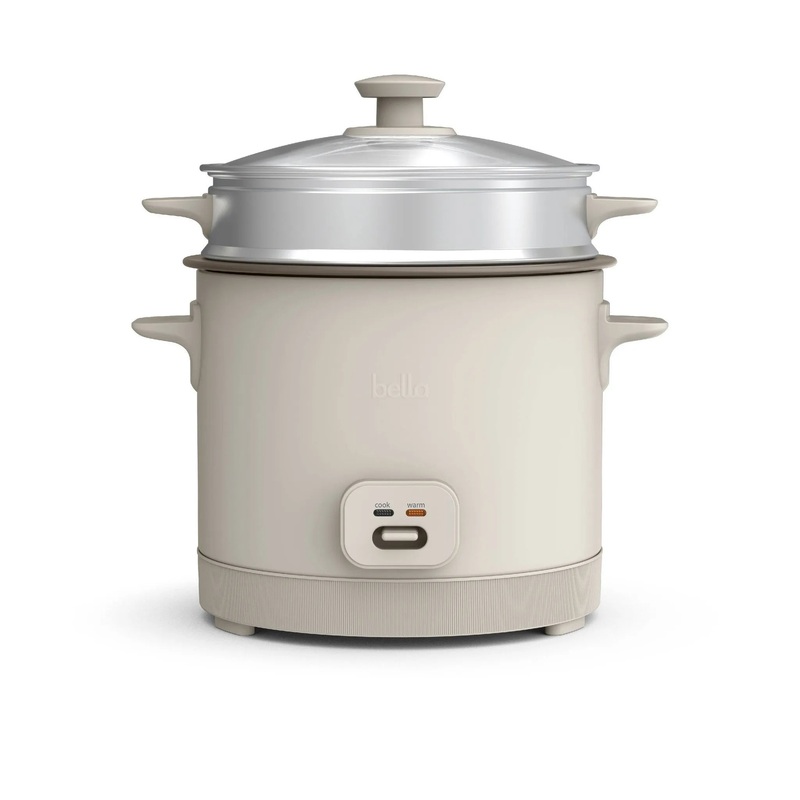 16 Cup Rice Cooker with Steamer - Oatmilk (See Description)
