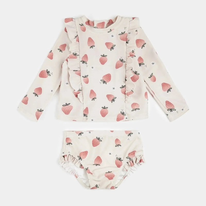 Petit Lem - Rashguard + Bottom Set - Berry