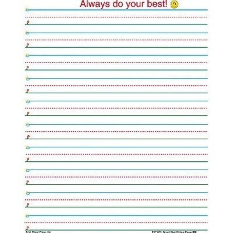 Smart Start "Sky to Ground" Writing Paper Grades 1-2 - 360 Sheets