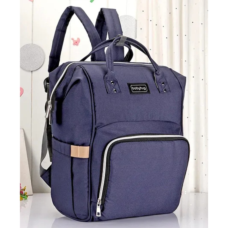 Babyhug Backpack Style Diaper Bag - Blue