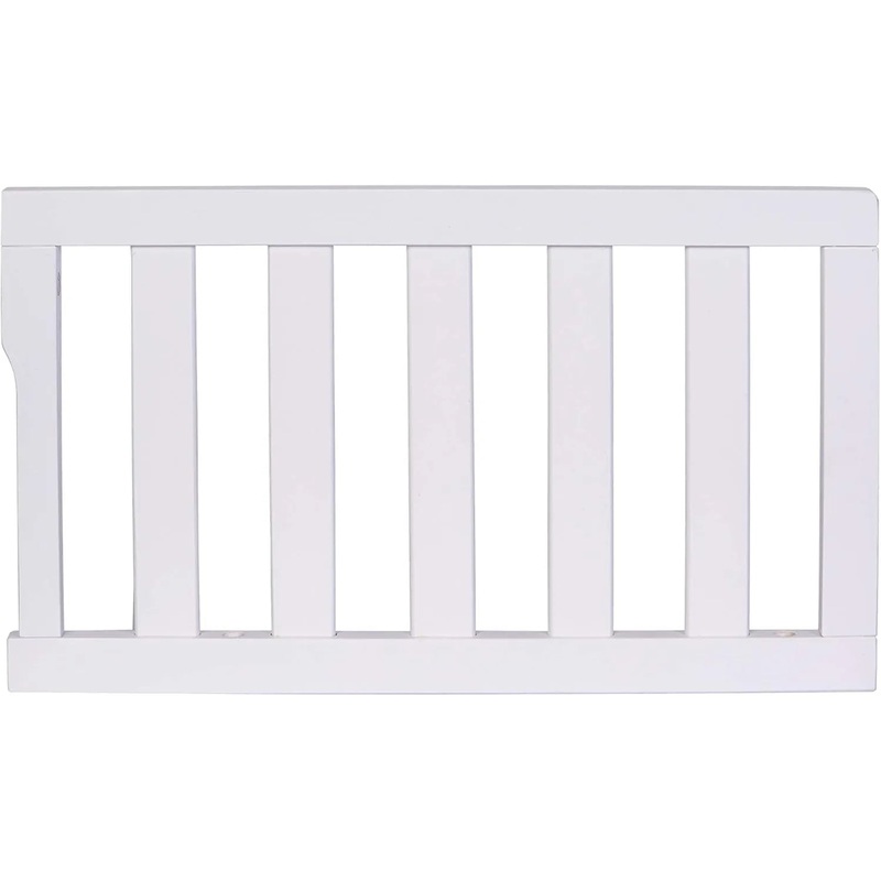 Convertible Crib Toddler Guard Rail - White