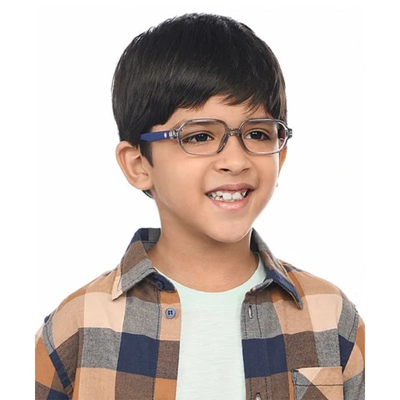 Hooper By Lenskart Hp E15974S C2 Full Rim Rectangle Mobile Phone & Computer Glasses - Grey