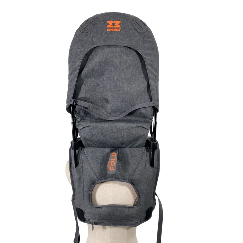 MiniMeis G4 Baby Shoulder Carrier, Grey