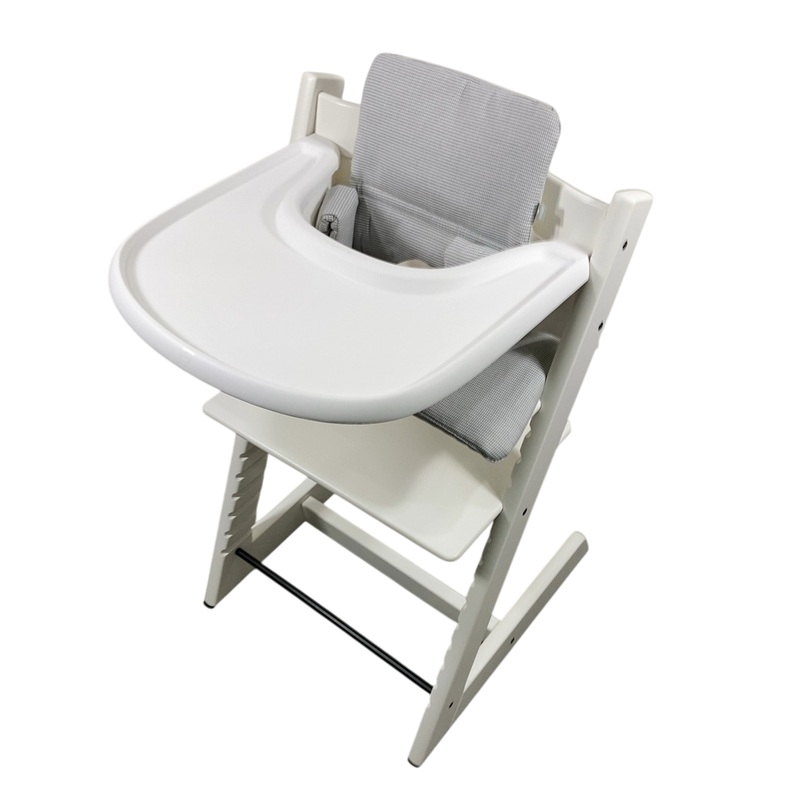 Stokke Tripp Trapp Complete High Chair, 2, Nordic Grey, White