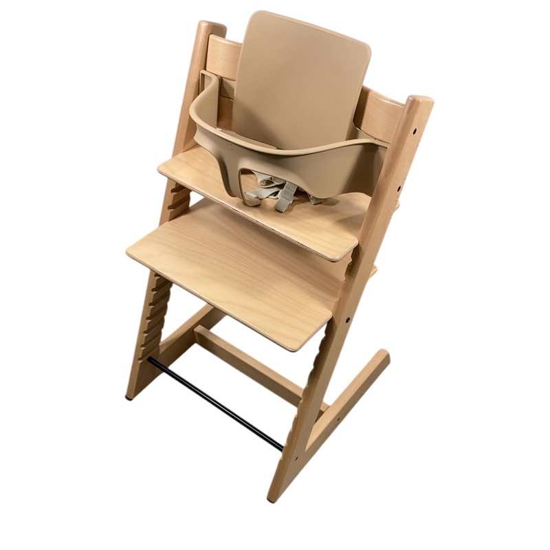 Stokke Tripp Trapp High Chair With Baby Set, 2, Natural