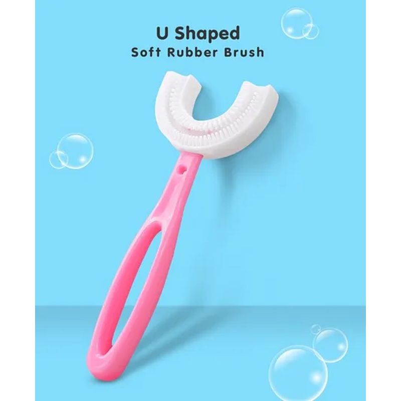 U - Shape Toothbrush - Pink