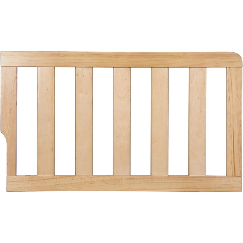Universal Convertible Crib Toddler Guard Rail 21x13x13 Inch - Natural