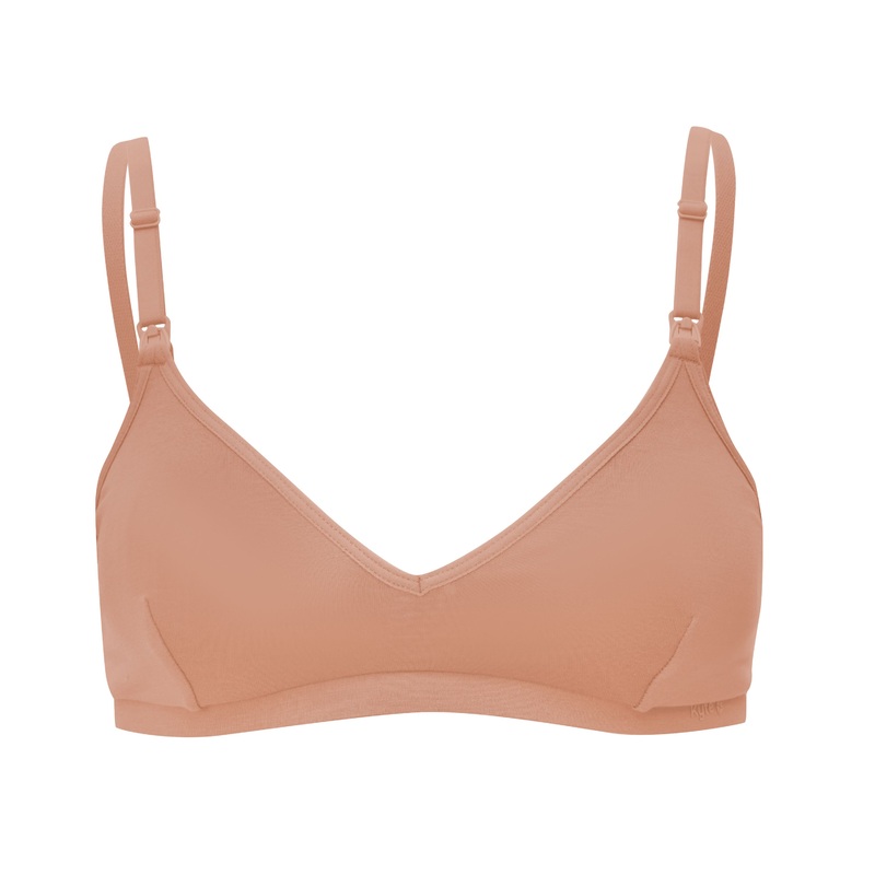 Women's Nursing Bra in Latte