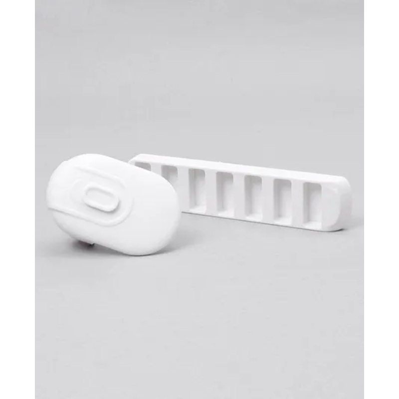 Babyhug Mirror Slide Lock - White