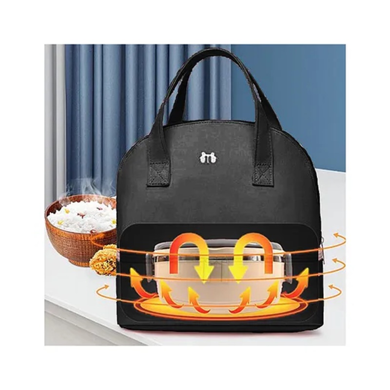 Babymoon Milk Preservation Baby Moms Mothers Diaper Bag Portable Travel Insulated Milk Bottle Container Storage Cooler Bag - Black