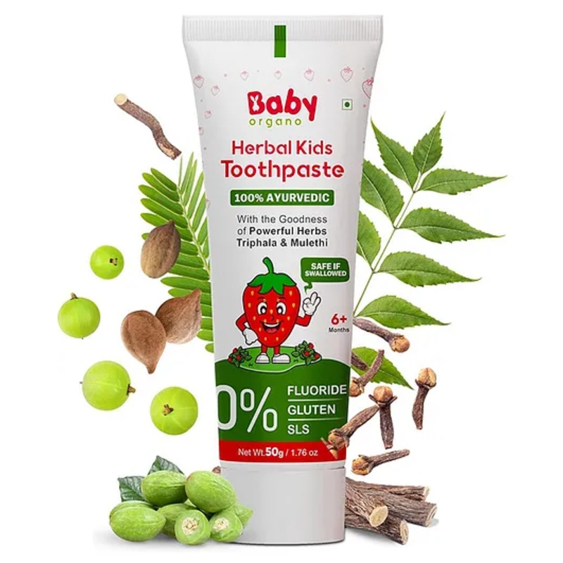Babyorgano Herbal Kids Baby Toothpaste - 50g