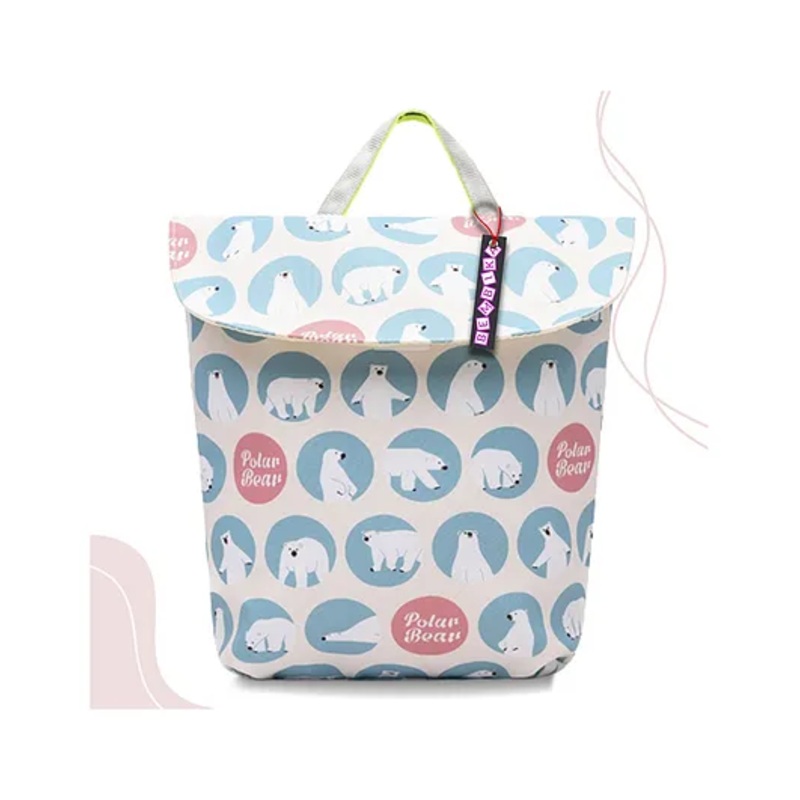 Bembika Multipurpose Diaper Bag Organizing Pouch - Blue Polar Bear