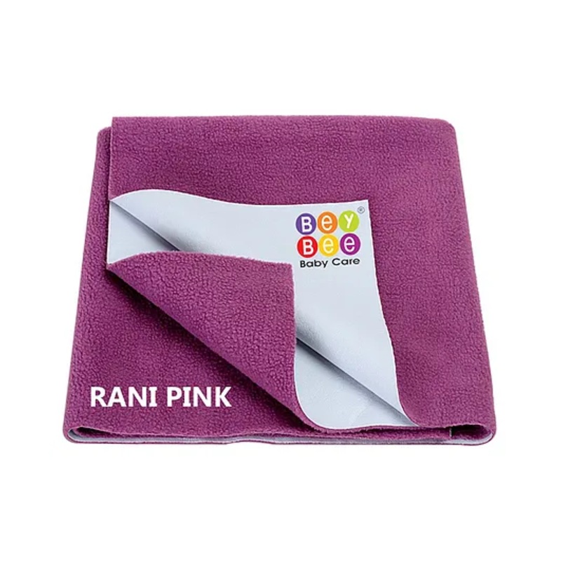 BeyBee Cotton Baby Bed Protecting Mat Medium - Purple