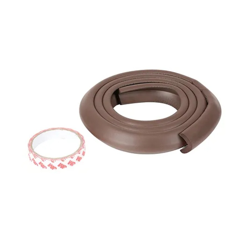 Safe-O-Kid Baby Proofing Edge Guards - Dark Brown