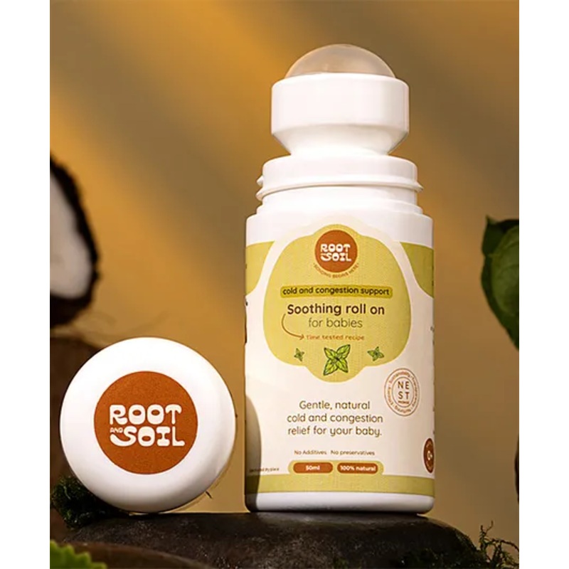Soothing Baby Roll-On | Cold & Congestion Support | 0+ m | 50 ml
