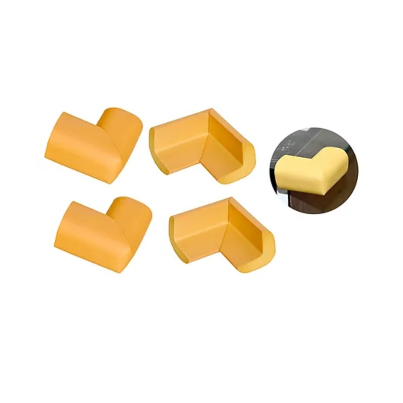The Little lookers Baby Proofing L Shaped Corner Guards Yellow - Pack of 4